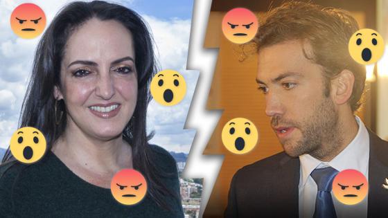 Martín Santos y Maria Fernanda Cabal se sacaron los trapitos al sol Martín Santos y Maria Fernanda Cabal se sacaron los trapitos al sol