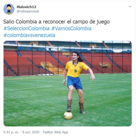 Meme partido Selección Colombia - Venezuela