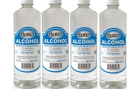 Ordenan suspensión inmediata del alcohol marca 'Herva' Ordenan suspensión inmediata del alcohol marca 'Herva'