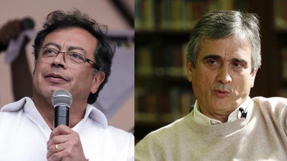 Gustavo Petro e Iván Marulanda Gustavo Petro e Iván Marulanda