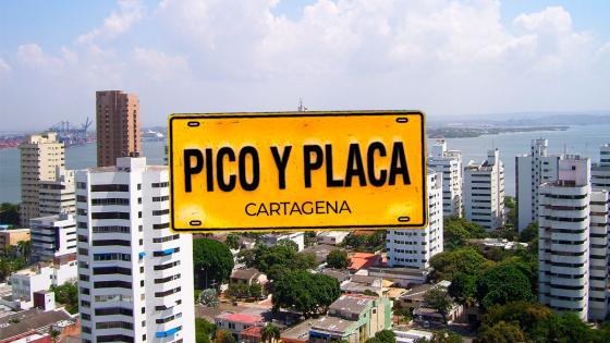 Pico y placa en Cartagena