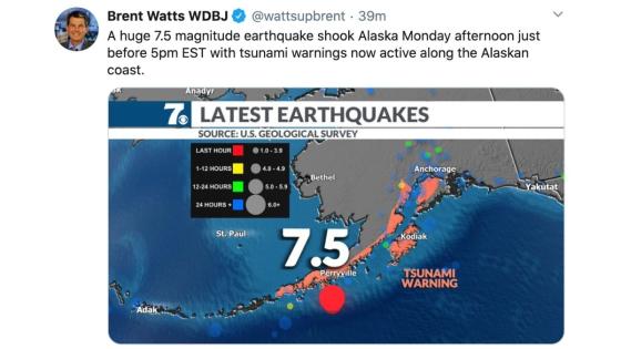Terremoto Alaska Terremoto Alaska