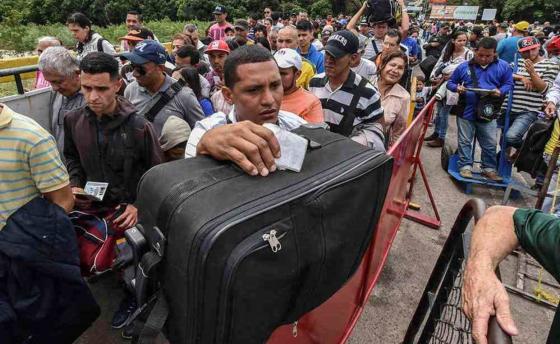 Venezolanos en Colombia