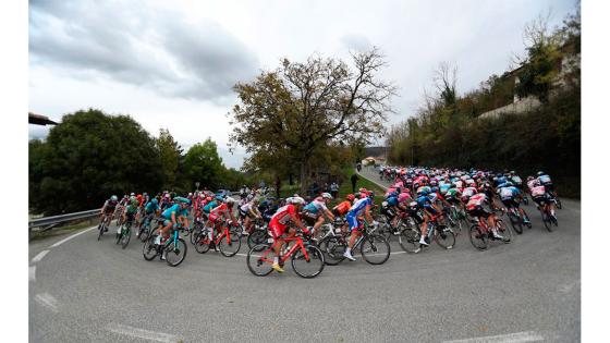 Esteban Chaves en la Vuelta Esteban Chaves en la Vuelta