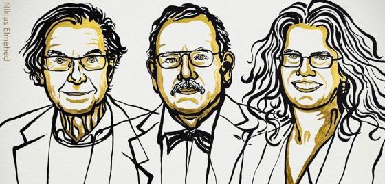Ganadores del Nobel de Física 2020 por estudios sobre agujeros negros Ganadores del Nobel de Física 2020 por estudios sobre agujeros negros