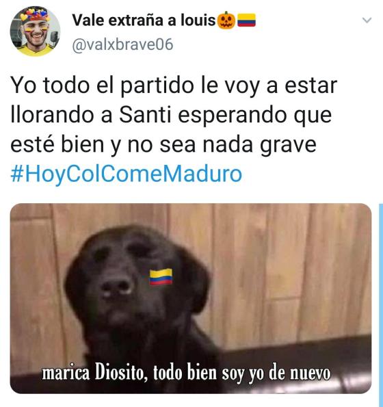 Memes partido Selección Colombia - Venezuela