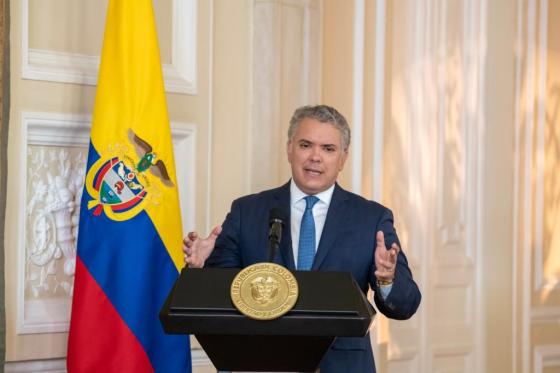 Presidente Iván Duque Minga Indígena