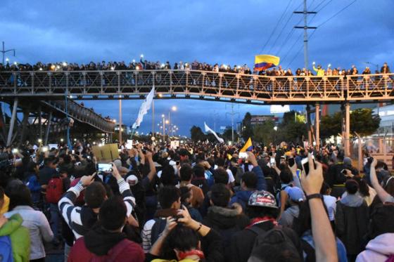 "Alcaldía respetó derechos humanos en las manifestaciones de Bogotá" "Alcaldía respetó derechos humanos en las manifestaciones de Bogotá"