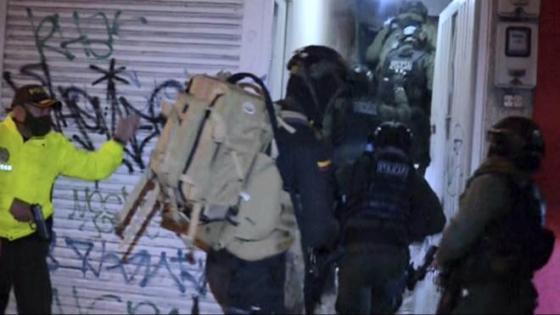 Cayó peligrosa banda dedicada a la extorsión y microtráfico en Bogotá