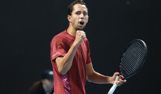 Daniel Galán en Roland Garros