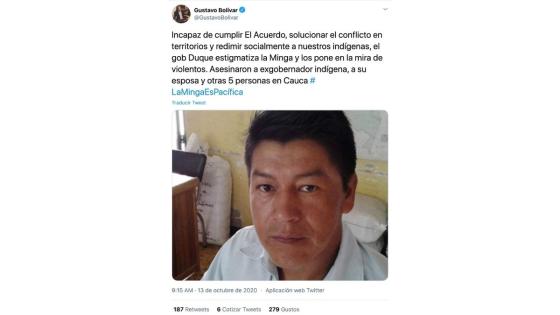 Asesinan a exgobernador indígena Asesinan a exgobernador indígena