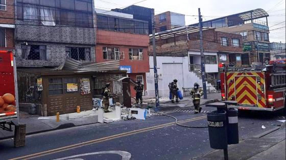 Superservicios investigará explosión de pipetas de gas en Bogotá
