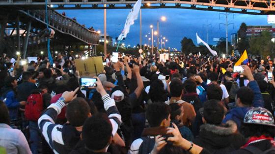 En vivo: así va el paro Nacional de este 21 de octubre.