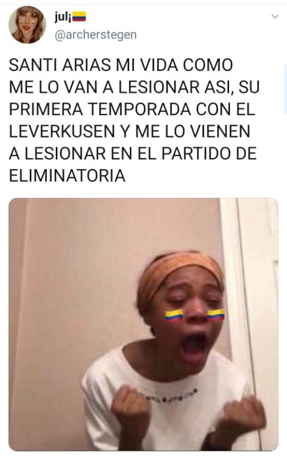 Memes partido Selección Colombia - Venezuela