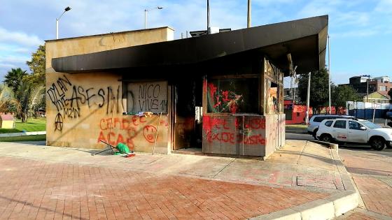 Este viernes inició la reconstrucción de los CAI afectados en protestas Este viernes inició la reconstrucción de los CAI afectados en protestas