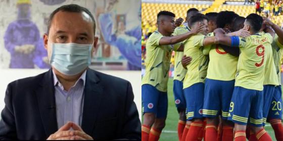 "Que un partido de fútbol no constituya un riesgo": secretario de Salud "Que un partido de fútbol no constituya un riesgo": secretario de Salud