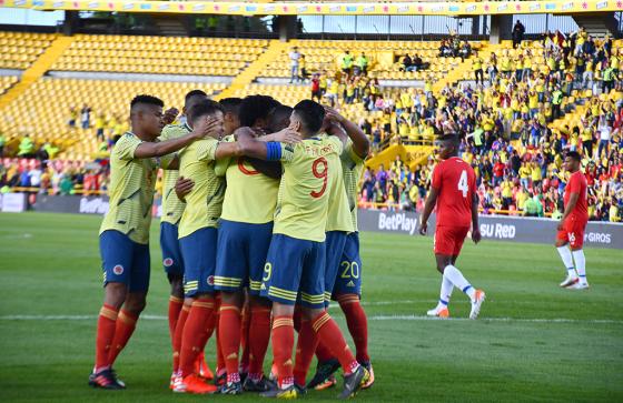 partidos de la Selección Colombia