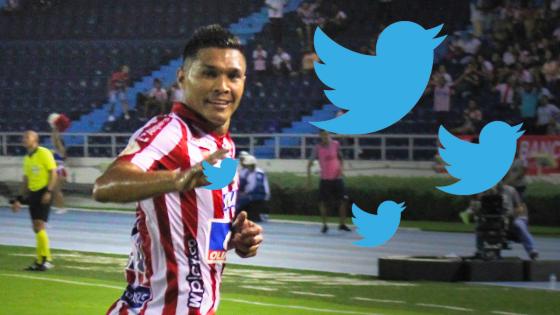 Teófilo Gutiérrez en redes sociales