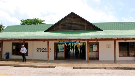 Cierre de operaciones en el aeropuerto de Providencia por el huracán Iota