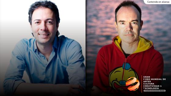 Peter Vesterbacka y Daniel Quintero Peter Vesterbacka y Daniel Quintero