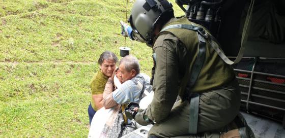 Víctimas sobrevivientes Dabeiba