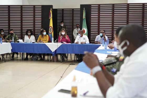Vicepresidenta hace presencia en Chocó para atender damnificados Vicepresidenta hace presencia en Chocó para atender damnificados