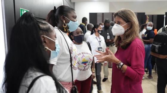 Vicepresidenta hace presencia en Chocó para atender damnificados Vicepresidenta hace presencia en Chocó para atender damnificados