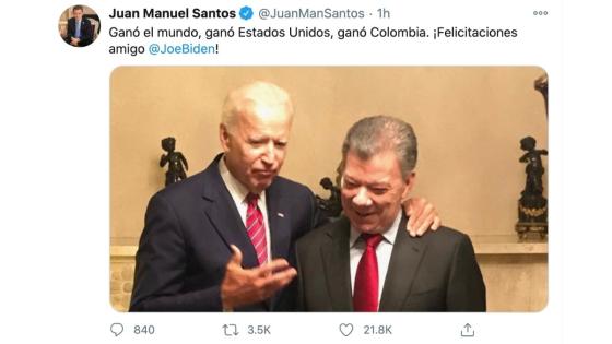 Juan Manuel Santos Joe Biden