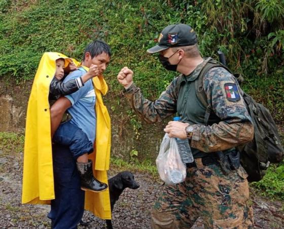 Las desgarradoras imágenes que dejan las fuertes lluvias en Panamá
