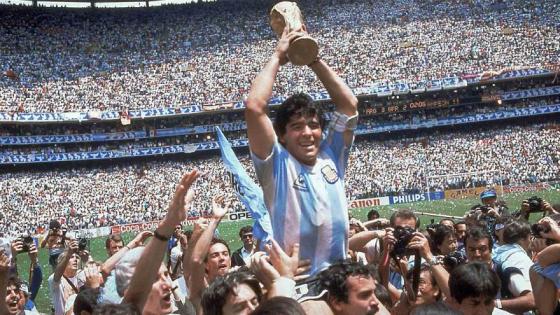 Diego Maradona en el Mundial 1986