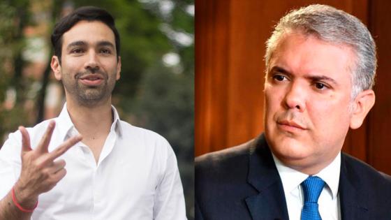 Mauricio Toro y presidente Iván Duque Mauricio Toro y presidente Iván Duque