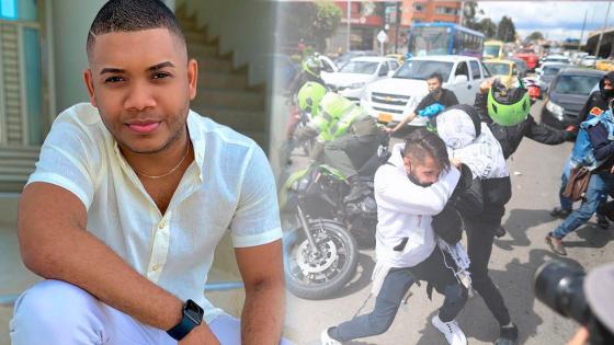 Miguel Polo Polo publicó una fake news sobre las protestas en Bogotá Miguel Polo Polo publicó una fake news sobre las protestas en Bogotá