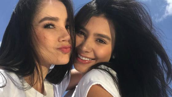 Paola Jara y su hermana