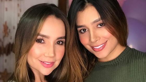 Paola Jara y su hermana Paola Jara y su hermana