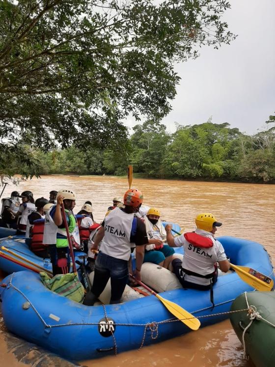 festival de rafting remando por la paz