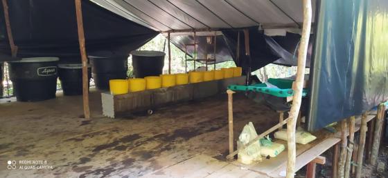 Policía Nacional destruyó laboratorio Policía Nacional destruyó laboratorio