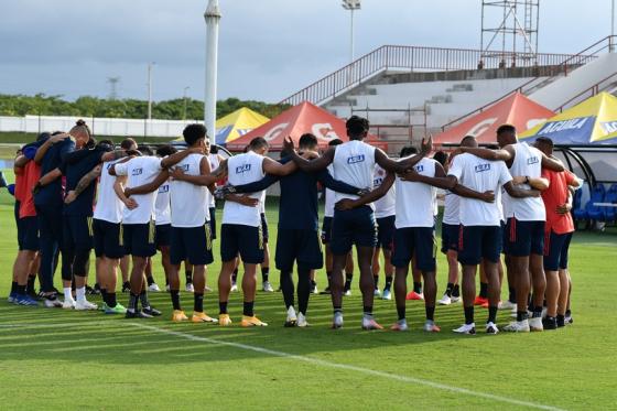 mal ambiente en el camerino de la Selección Colombia