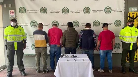 Capturan a 'Los Roedores', peligrosa banda que hurtaba viviendas en Bogotá