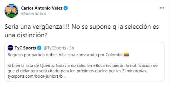 comentario carlos antonio vélez comentario carlos antonio vélez