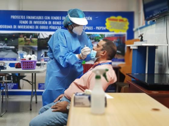 Tercer día que se aplican más de 9 mil pruebas de Covid-19 en Panamá Tercer día que se aplican más de 9 mil pruebas de Covid-19 en Panamá