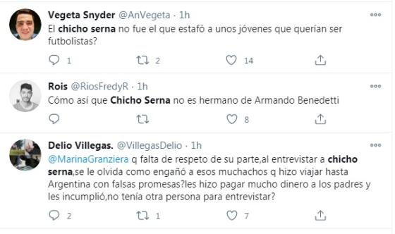 críticas chicho serna críticas chicho serna