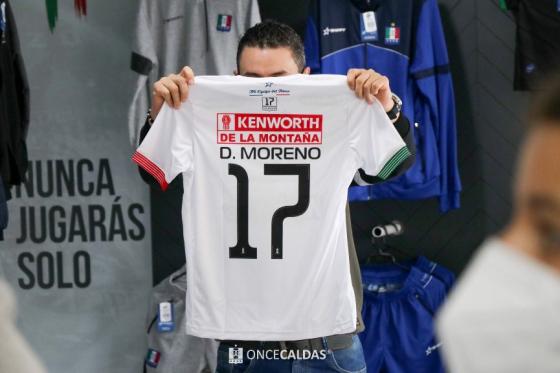 Dayro Moreno en Once Caldas Dayro Moreno en Once Caldas