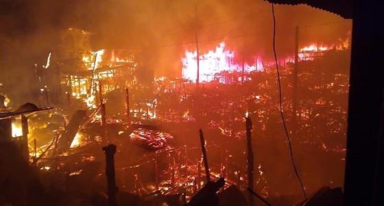 VIDEO | Así se vivió el incendio en Riosucio que dejó 2 muertos