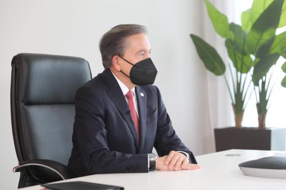 Presidente Laurentino Cortizo se aisló por posible riesgo de Covid-19 Presidente Laurentino Cortizo se aisló por posible riesgo de Covid-19