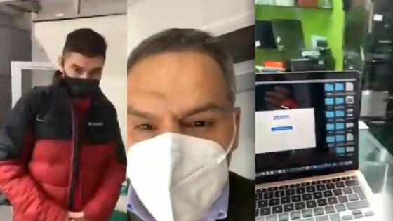 VIDEO | Víctima de hurto encuentra su computador en el sector El Lago 