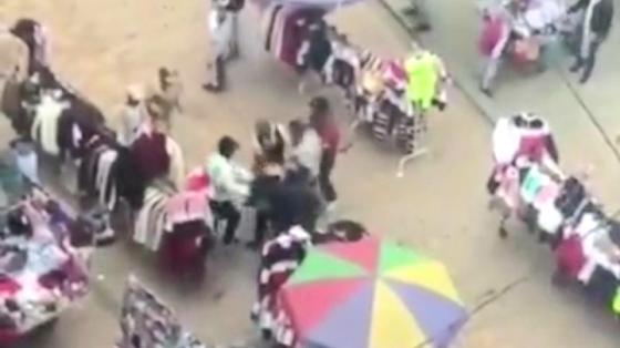 Así están robando a los ciudadanos en el centro de Bogotá Así están robando a los ciudadanos en el centro de Bogotá