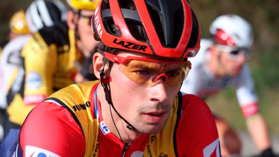 Primoz Roglic en la Vuelta