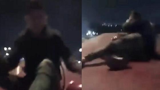 VIDEO | Dos jóvenes se grabaron viajando en el techo de un Transmilenio VIDEO | Dos jóvenes se grabaron viajando en el techo de un Transmilenio