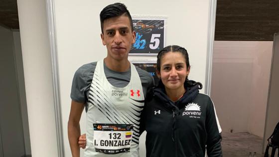 Angie Orjuela e Iván González Angie Orjuela e Iván González