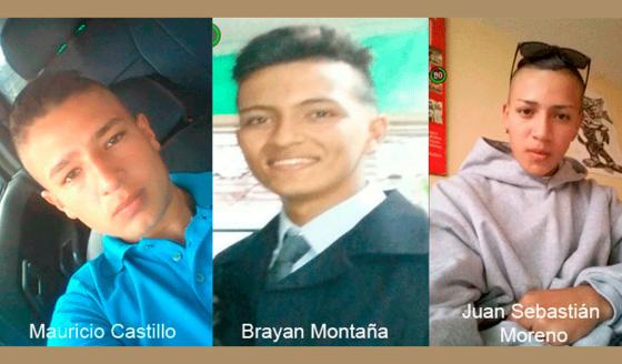 Logran condena por el caso de los tres jóvenes desaparecidos en Usaquén